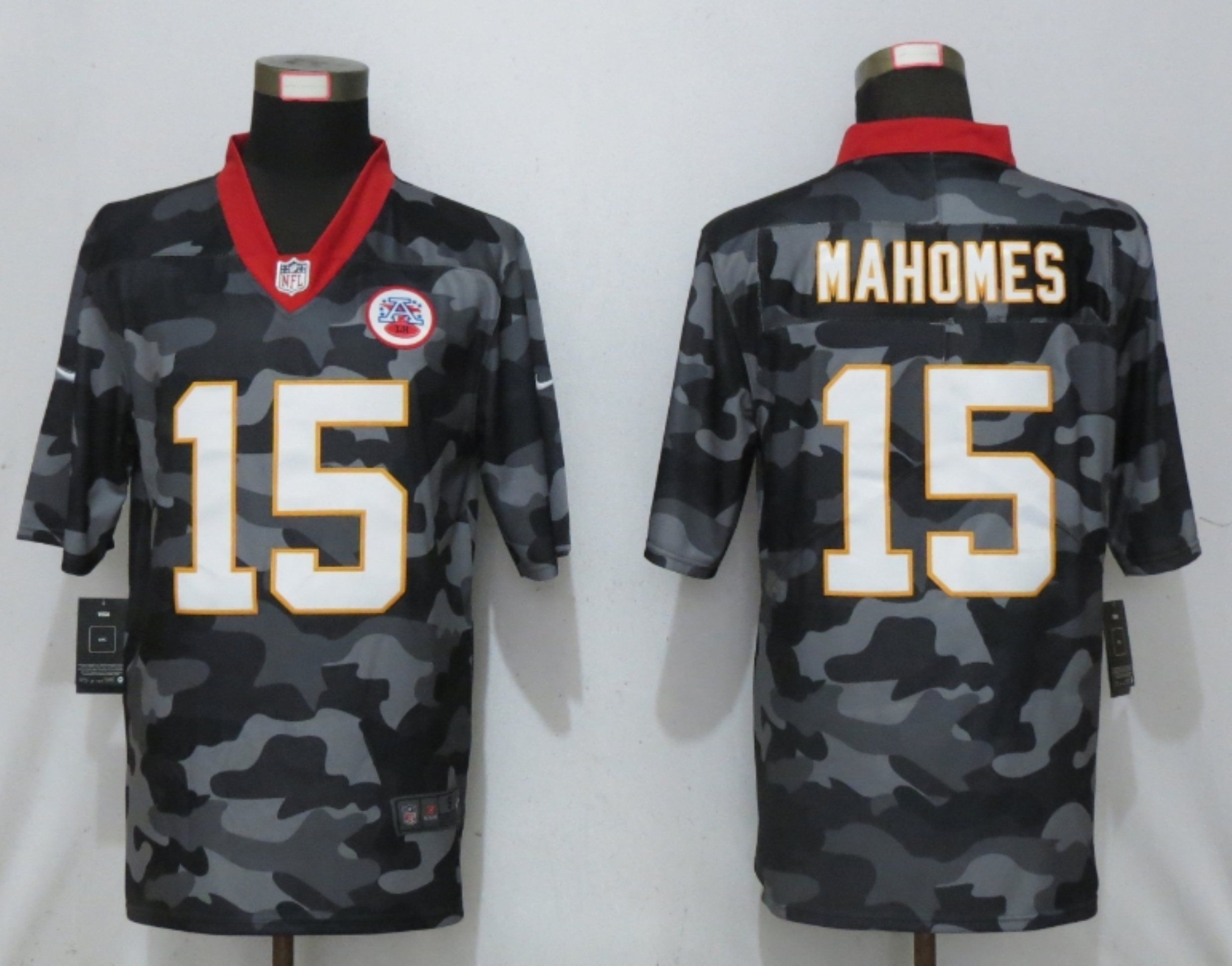 Men Kansas City Chiefs #15 Green 2020 Nike Camo Salute to Service Limited NFL Jerseys->kansas city chiefs->NFL Jersey